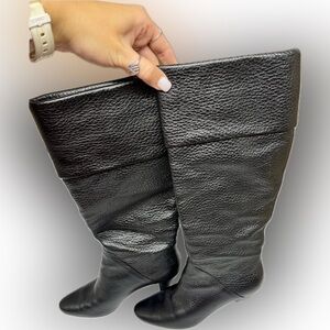 Tahiri Womens Knee High Leather Boots